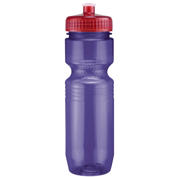 26oz Translucent Jogger Bottle with Push Pull Lid - 26oz Translucent Jogger Bottle with Push Pull Lid - Image 196 of 229