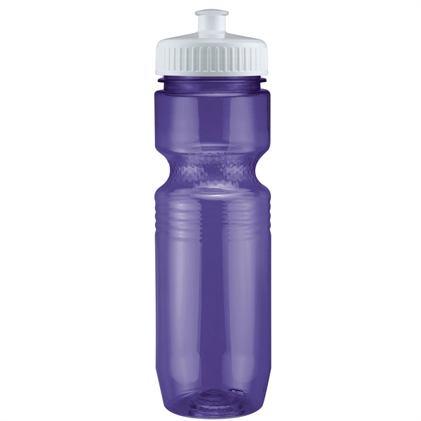 26oz Translucent Jogger Bottle with Push Pull Lid - 26oz Translucent Jogger Bottle with Push Pull Lid - Image 197 of 229