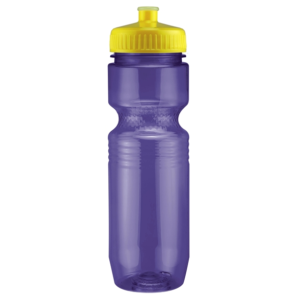 26oz Translucent Jogger Bottle with Push Pull Lid - 26oz Translucent Jogger Bottle with Push Pull Lid - Image 198 of 229