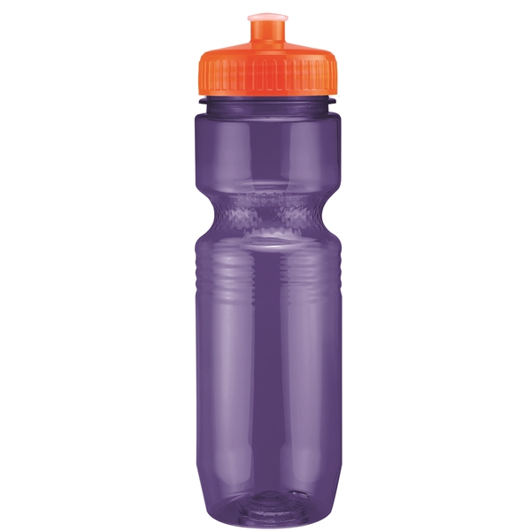 26oz Translucent Jogger Bottle with Push Pull Lid - 26oz Translucent Jogger Bottle with Push Pull Lid - Image 200 of 229