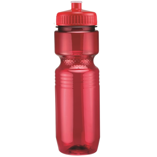 26oz Translucent Jogger Bottle with Push Pull Lid - 26oz Translucent Jogger Bottle with Push Pull Lid - Image 206 of 229