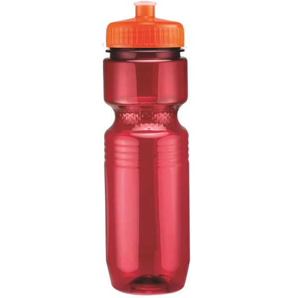 26oz Translucent Jogger Bottle with Push Pull Lid - 26oz Translucent Jogger Bottle with Push Pull Lid - Image 214 of 229
