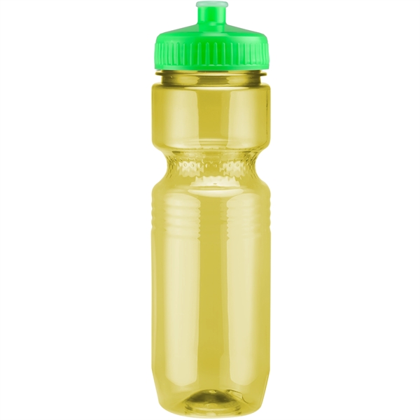 26oz Translucent Jogger Bottle with Push Pull Lid - 26oz Translucent Jogger Bottle with Push Pull Lid - Image 215 of 229