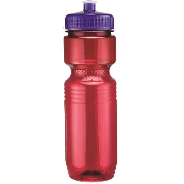 26oz Translucent Jogger Bottle with Push Pull Lid - 26oz Translucent Jogger Bottle with Push Pull Lid - Image 216 of 229