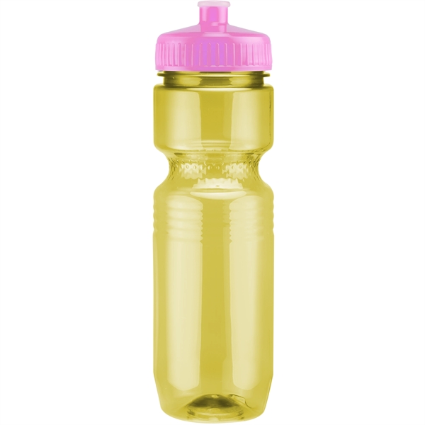 26oz Translucent Jogger Bottle with Push Pull Lid - 26oz Translucent Jogger Bottle with Push Pull Lid - Image 217 of 229