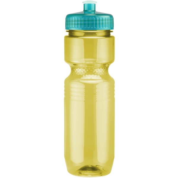 26oz Translucent Jogger Bottle with Push Pull Lid - 26oz Translucent Jogger Bottle with Push Pull Lid - Image 221 of 229