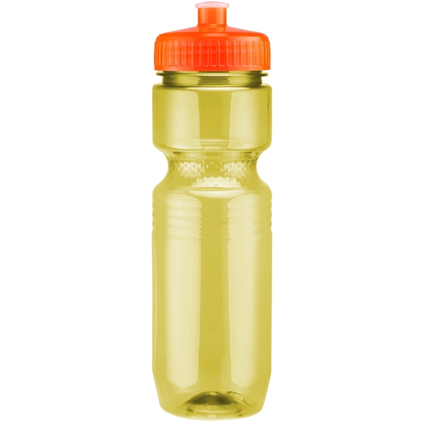 26oz Translucent Jogger Bottle with Push Pull Lid - 26oz Translucent Jogger Bottle with Push Pull Lid - Image 225 of 229