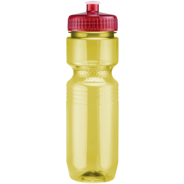 26oz Translucent Jogger Bottle with Push Pull Lid - 26oz Translucent Jogger Bottle with Push Pull Lid - Image 227 of 229