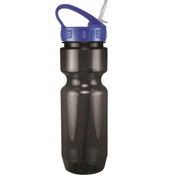 22oz Translucent Bike Bottle with Sport Sip Lid & Straw - 22oz Translucent Bike Bottle with Sport Sip Lid & Straw - Image 7 of 41