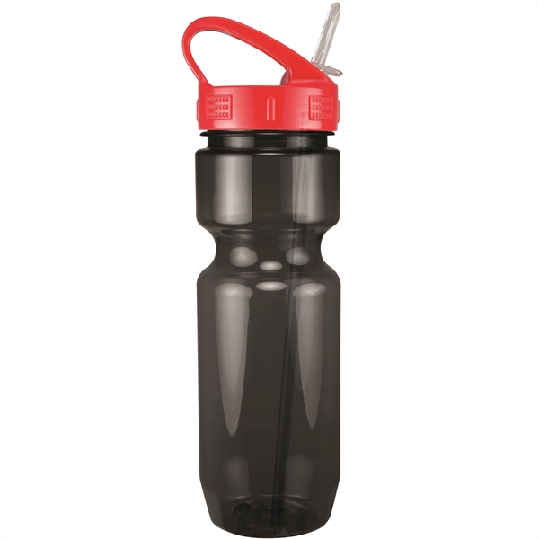 22oz Translucent Bike Bottle with Sport Sip Lid & Straw - 22oz Translucent Bike Bottle with Sport Sip Lid & Straw - Image 8 of 41