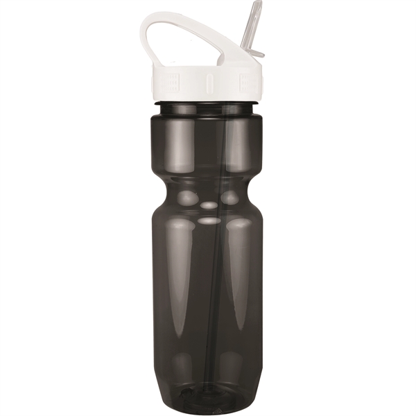22oz Translucent Bike Bottle with Sport Sip Lid & Straw - 22oz Translucent Bike Bottle with Sport Sip Lid & Straw - Image 9 of 41