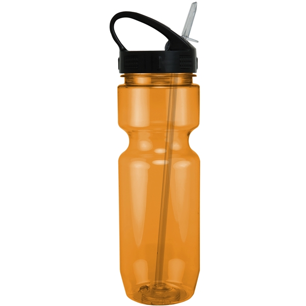 22oz Translucent Bike Bottle with Sport Sip Lid & Straw - 22oz Translucent Bike Bottle with Sport Sip Lid & Straw - Image 14 of 41