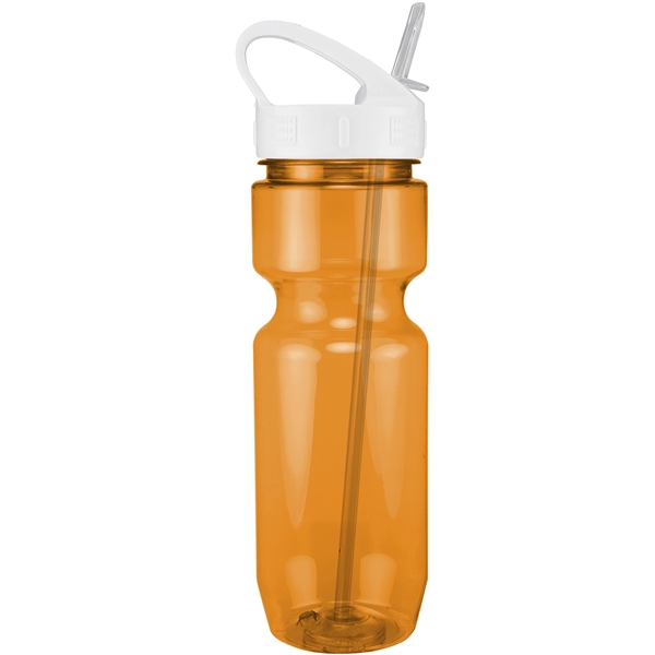 22oz Translucent Bike Bottle with Sport Sip Lid & Straw - 22oz Translucent Bike Bottle with Sport Sip Lid & Straw - Image 16 of 41