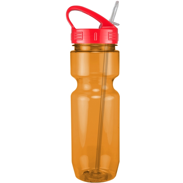 22oz Translucent Bike Bottle with Sport Sip Lid & Straw - 22oz Translucent Bike Bottle with Sport Sip Lid & Straw - Image 17 of 41