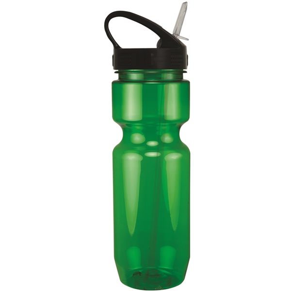22oz Translucent Bike Bottle with Sport Sip Lid & Straw - 22oz Translucent Bike Bottle with Sport Sip Lid & Straw - Image 22 of 41