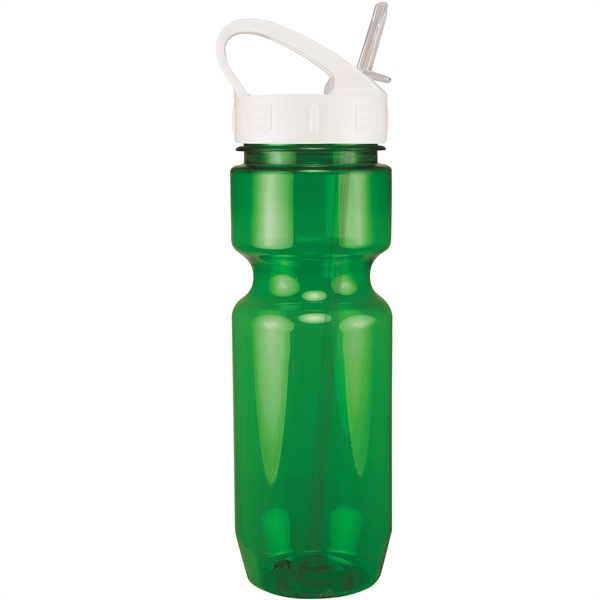 22oz Translucent Bike Bottle with Sport Sip Lid & Straw - 22oz Translucent Bike Bottle with Sport Sip Lid & Straw - Image 25 of 41
