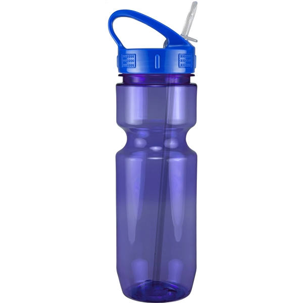 22oz Translucent Bike Bottle with Sport Sip Lid & Straw - 22oz Translucent Bike Bottle with Sport Sip Lid & Straw - Image 27 of 41