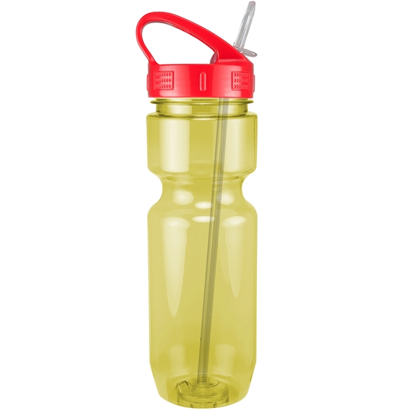 22oz Translucent Bike Bottle with Sport Sip Lid & Straw - 22oz Translucent Bike Bottle with Sport Sip Lid & Straw - Image 36 of 41