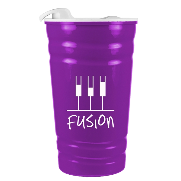 16oz Fiesta Cup with Lid - 16oz Fiesta Cup with Lid - Image 1 of 8