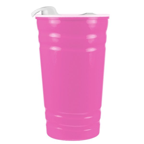16oz Fiesta Cup with Lid - 16oz Fiesta Cup with Lid - Image 2 of 8