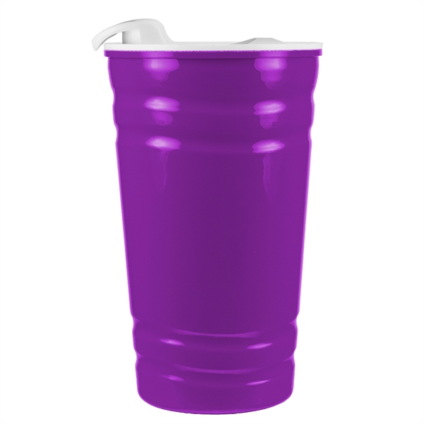 16oz Fiesta Cup with Lid - 16oz Fiesta Cup with Lid - Image 6 of 8
