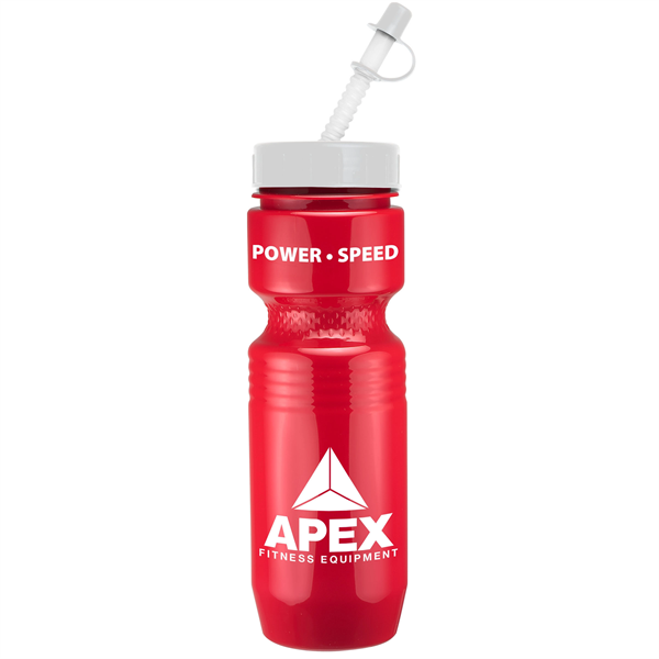 26oz Jogger Bottle with Straw Tip Lid - 26oz Jogger Bottle with Straw Tip Lid - Image 0 of 44