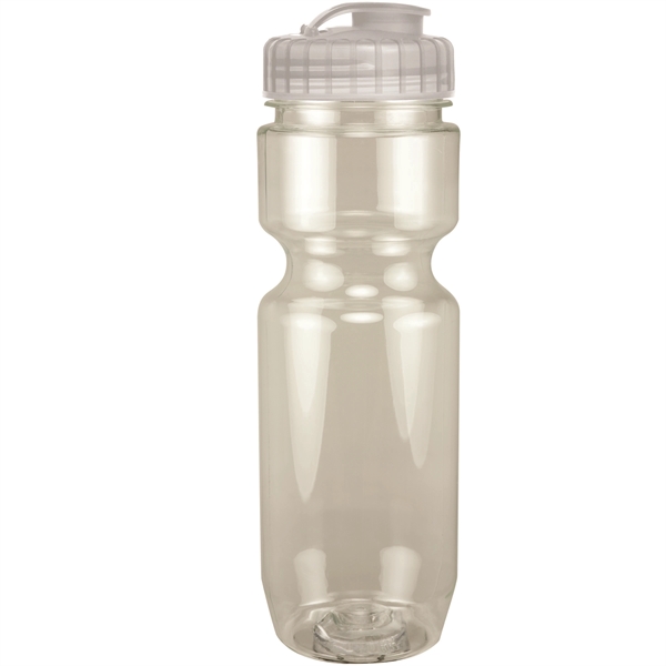 22oz Translucent Bike Bottle with Flip Top Lid - 22oz Translucent Bike Bottle with Flip Top Lid - Image 3 of 98