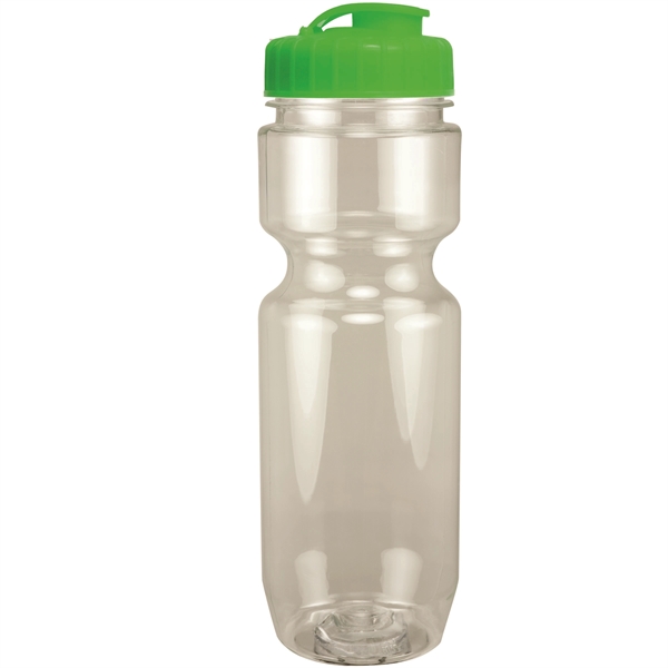 22oz Translucent Bike Bottle with Flip Top Lid - 22oz Translucent Bike Bottle with Flip Top Lid - Image 5 of 98
