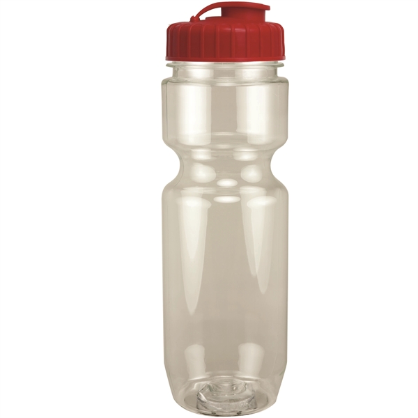 22oz Translucent Bike Bottle with Flip Top Lid - 22oz Translucent Bike Bottle with Flip Top Lid - Image 6 of 98