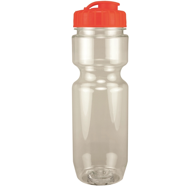 22oz Translucent Bike Bottle with Flip Top Lid - 22oz Translucent Bike Bottle with Flip Top Lid - Image 10 of 98