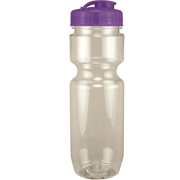 22oz Translucent Bike Bottle with Flip Top Lid - 22oz Translucent Bike Bottle with Flip Top Lid - Image 11 of 98