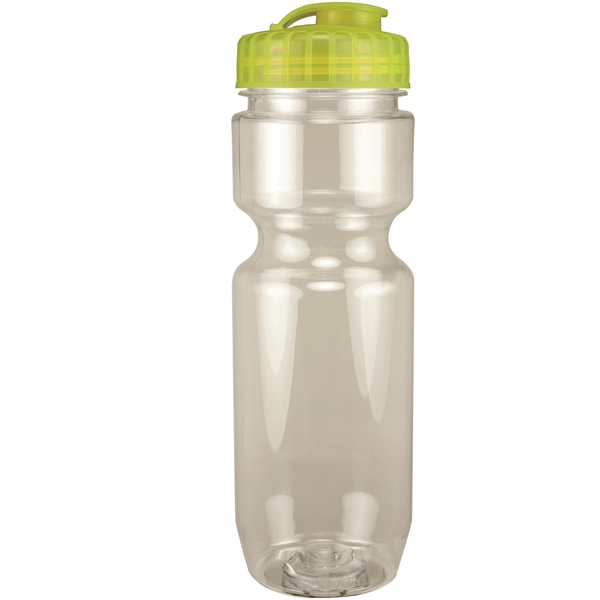 22oz Translucent Bike Bottle with Flip Top Lid - 22oz Translucent Bike Bottle with Flip Top Lid - Image 13 of 98