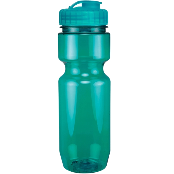 22oz Translucent Bike Bottle with Flip Top Lid - 22oz Translucent Bike Bottle with Flip Top Lid - Image 31 of 98