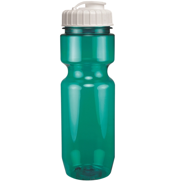 22oz Translucent Bike Bottle with Flip Top Lid - 22oz Translucent Bike Bottle with Flip Top Lid - Image 42 of 98
