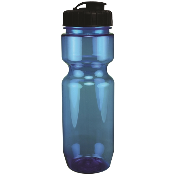 22oz Translucent Bike Bottle with Flip Top Lid - 22oz Translucent Bike Bottle with Flip Top Lid - Image 43 of 98
