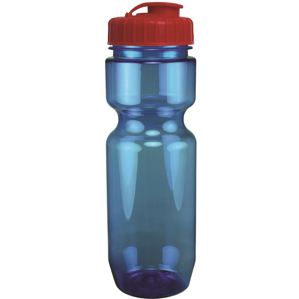22oz Translucent Bike Bottle with Flip Top Lid - 22oz Translucent Bike Bottle with Flip Top Lid - Image 48 of 98
