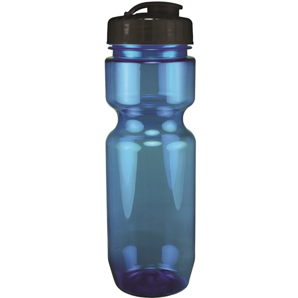 22oz Translucent Bike Bottle with Flip Top Lid - 22oz Translucent Bike Bottle with Flip Top Lid - Image 49 of 98