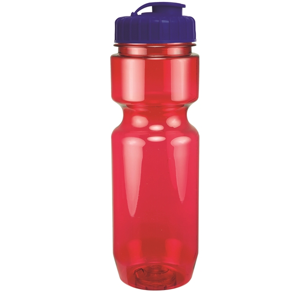 22oz Translucent Bike Bottle with Flip Top Lid - 22oz Translucent Bike Bottle with Flip Top Lid - Image 86 of 98