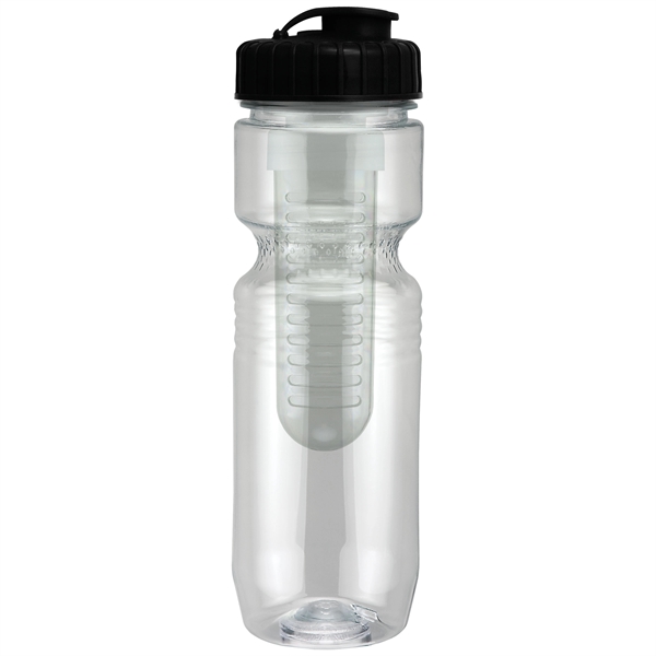 26oz Translucent Jogger Bottle with Flip Top Lid & Infuser - 26oz Translucent Jogger Bottle with Flip Top Lid & Infuser - Image 2 of 60
