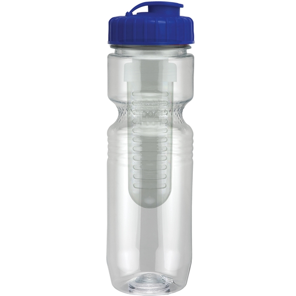 26oz Translucent Jogger Bottle with Flip Top Lid & Infuser - 26oz Translucent Jogger Bottle with Flip Top Lid & Infuser - Image 3 of 60