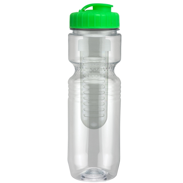 26oz Translucent Jogger Bottle with Flip Top Lid & Infuser - 26oz Translucent Jogger Bottle with Flip Top Lid & Infuser - Image 5 of 60