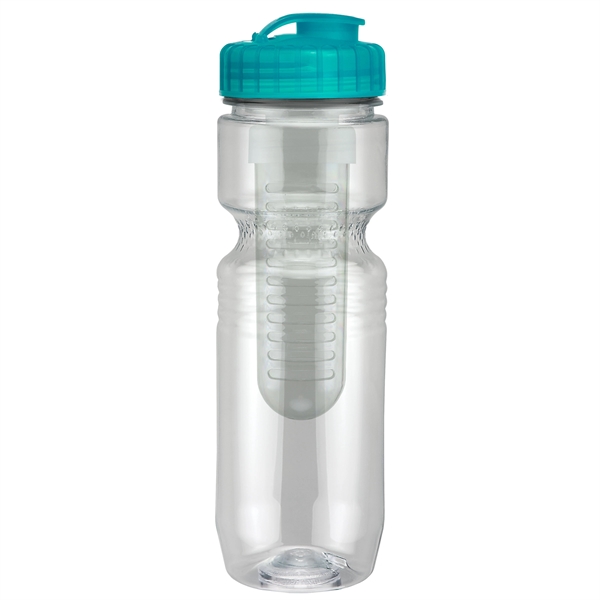 26oz Translucent Jogger Bottle with Flip Top Lid & Infuser - 26oz Translucent Jogger Bottle with Flip Top Lid & Infuser - Image 8 of 60