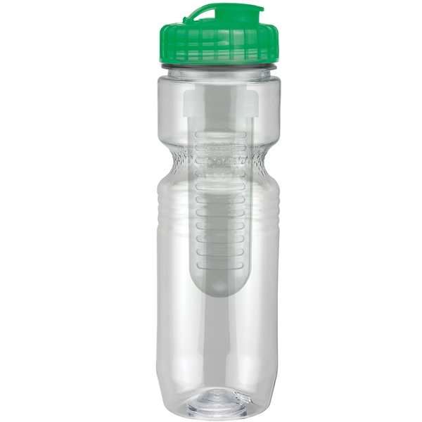 26oz Translucent Jogger Bottle with Flip Top Lid & Infuser - 26oz Translucent Jogger Bottle with Flip Top Lid & Infuser - Image 9 of 60