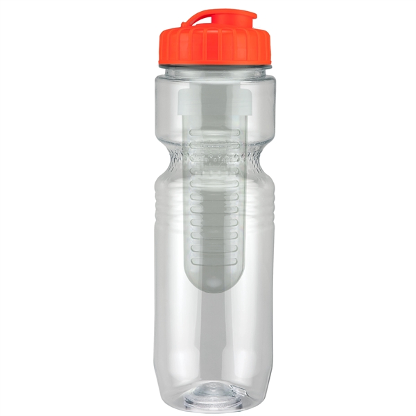 26oz Translucent Jogger Bottle with Flip Top Lid & Infuser - 26oz Translucent Jogger Bottle with Flip Top Lid & Infuser - Image 11 of 60