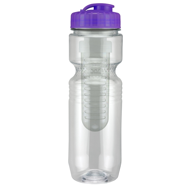 26oz Translucent Jogger Bottle with Flip Top Lid & Infuser - 26oz Translucent Jogger Bottle with Flip Top Lid & Infuser - Image 12 of 60