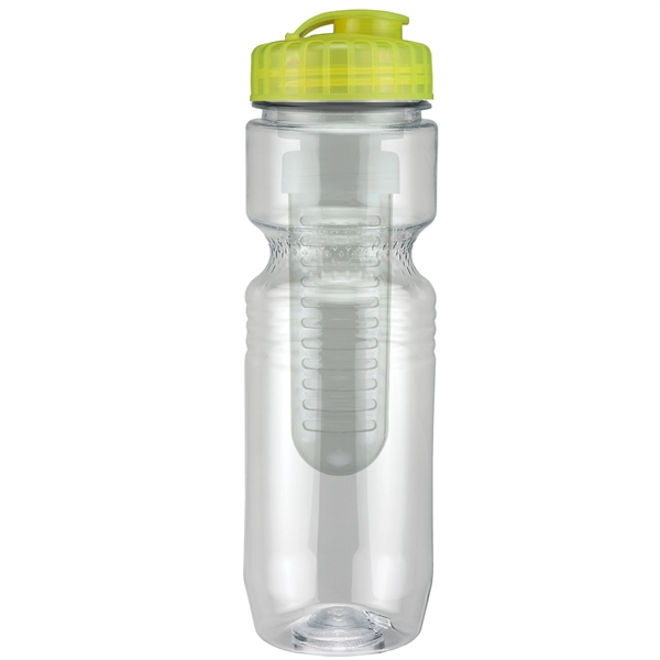 26oz Translucent Jogger Bottle with Flip Top Lid & Infuser - 26oz Translucent Jogger Bottle with Flip Top Lid & Infuser - Image 14 of 60