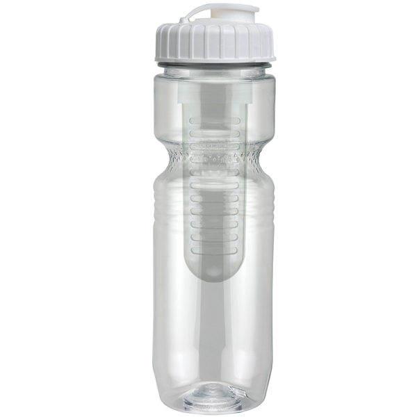 26oz Translucent Jogger Bottle with Flip Top Lid & Infuser - 26oz Translucent Jogger Bottle with Flip Top Lid & Infuser - Image 15 of 60
