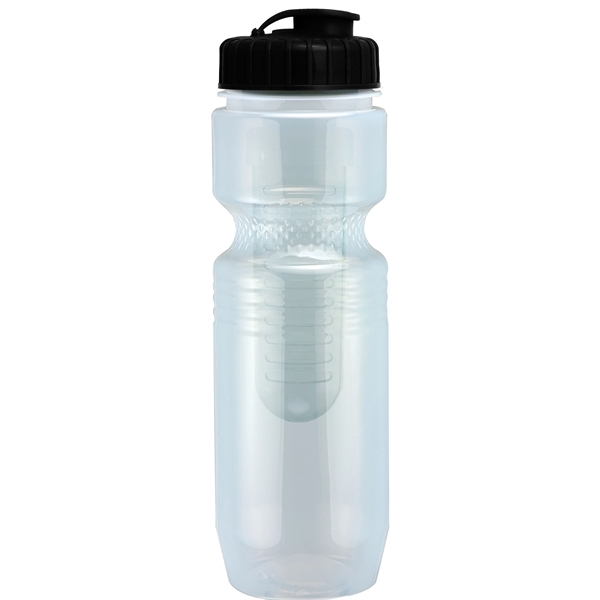 26oz Translucent Jogger Bottle with Flip Top Lid & Infuser - 26oz Translucent Jogger Bottle with Flip Top Lid & Infuser - Image 16 of 60