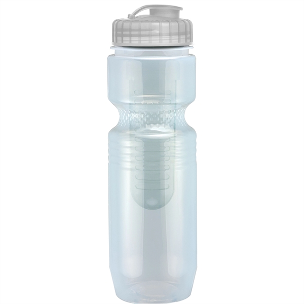 26oz Translucent Jogger Bottle with Flip Top Lid & Infuser - 26oz Translucent Jogger Bottle with Flip Top Lid & Infuser - Image 17 of 60