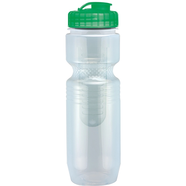 26oz Translucent Jogger Bottle with Flip Top Lid & Infuser - 26oz Translucent Jogger Bottle with Flip Top Lid & Infuser - Image 24 of 60